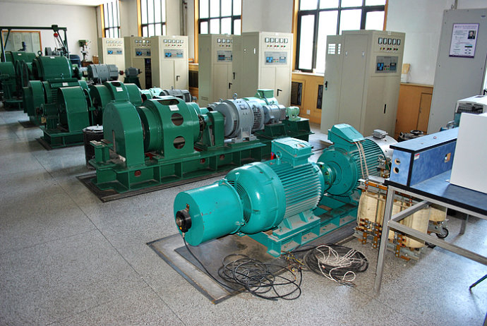 琼结某热电厂使用我厂的YKK高压电机提供动力